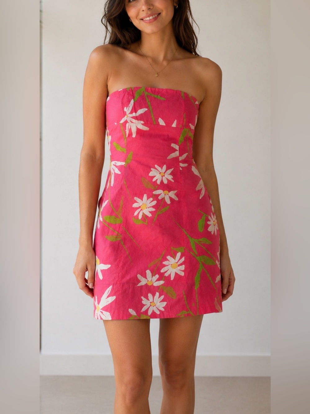 LILLY PULITZER STRAPLESS DRESS